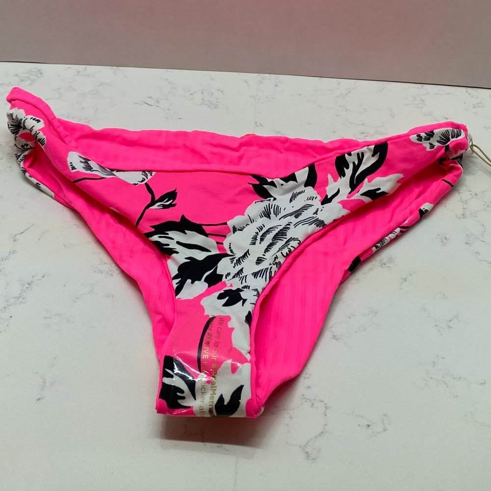 NWT Maaji Festive Pink Sublime Bikini Bottom